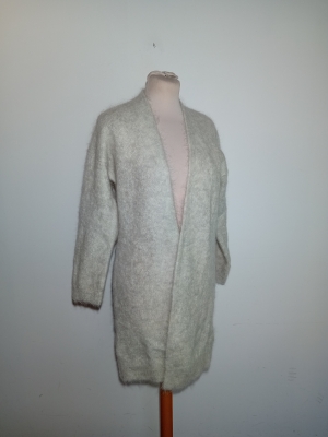 Gilet Long Maille Alfa Des Petits Hauts