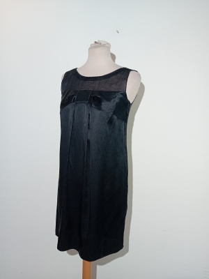 Robe En Soie D&g Dolce & Gabbana Noire