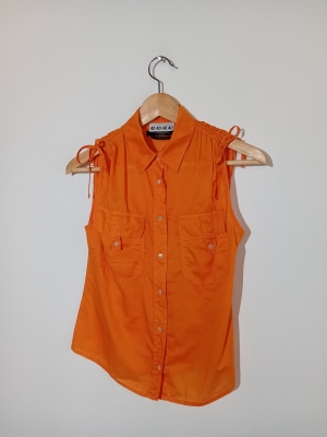 Chemise Sans Manches Orange Weekend Maxmara