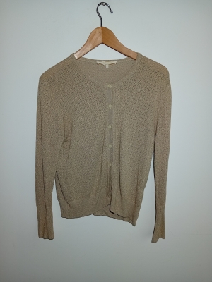 Gilet En Maille Dorée La Fée Maraboutée
