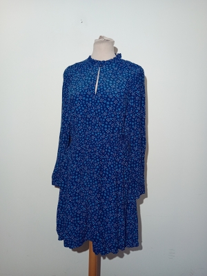 Robe Fluide Fleurie Bleue Tommy Hilfiger