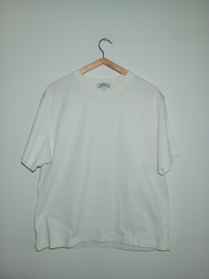 T-shirt Blanc Imprimé Dos Cos L