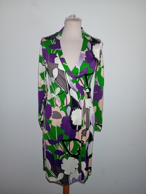Robe Portefeuille Diane Von Furstenberg Soie