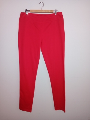 Pantalon Droit Sarah Pacini Rouge