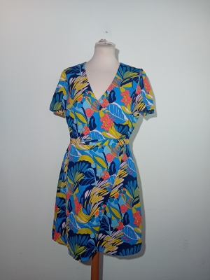 Robe imprimée Tropical J.crew