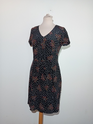 Robe Courte Soie Coeurs