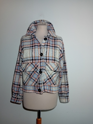 Veste À Carreaux Only