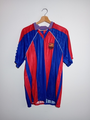 Maillot De Foot Vintage Fc Barcelona 8