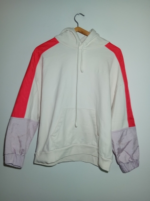 Hoodie Levi's Color Block Blanc Rouge Lilas