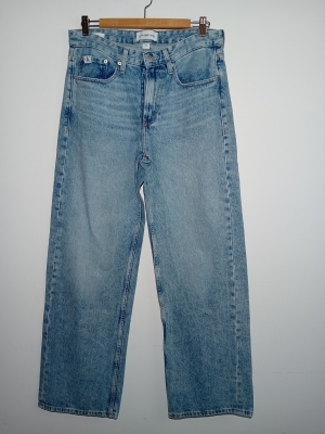 Jean Droit Calvin Klein W30 Bleu Clair