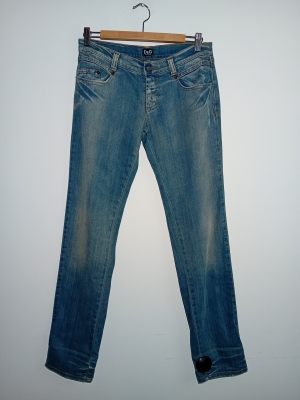 Jean Denim Bleu D&g W28