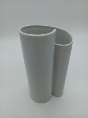 Vase Porcelaine Blanche Bareuther Bavaria