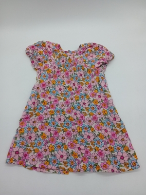 Robe À Fleurs Multicolore Zara 4 Ans