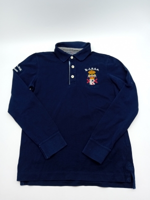Polo Bleu Marine River Woods 10 Ans