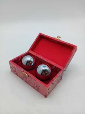 Balles De Relaxation Baoding Avec Coffret