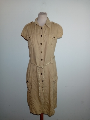 Robe Saharienne Lin Burberry Beige