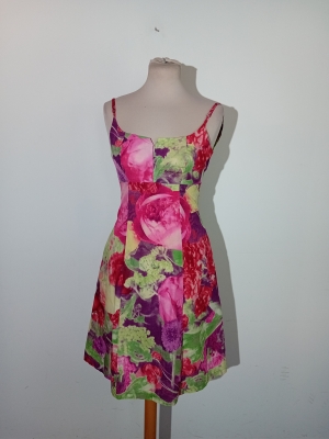 Robe Courte Fleurie Anne Elisabeth