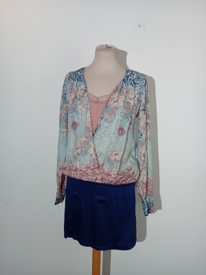 Robe Bi-matiere Liu Jo Soie