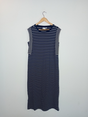 Robe Midi Rayée Vila