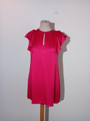 Robe Courte Rose Fuchsia Twinset S