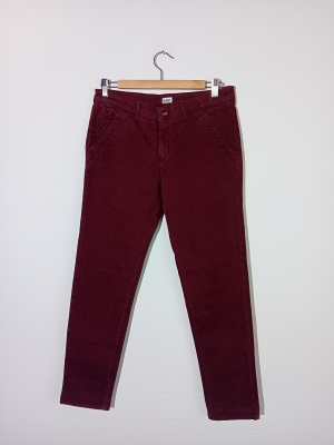 Pantalon Slim Bordeaux Reiko