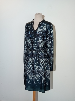 Robe Fluide Imprimée Fleurie Eva Kayan