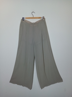 Pantalon Palazzo Gris Lauren Vidal S