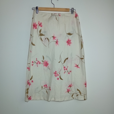 Jupe Midi Pablo Par Gerard Darel Fleurs S