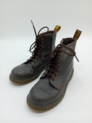 Bottines Dr. Martens 1460 J Cuir Marron 37