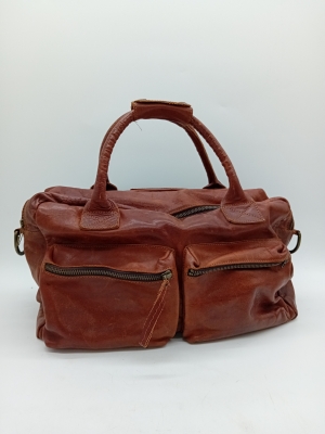 Sac À Main Cuir Legend Marron