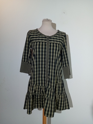 Robe A Carreaux Vert Et Noir Weekend Maxmara
