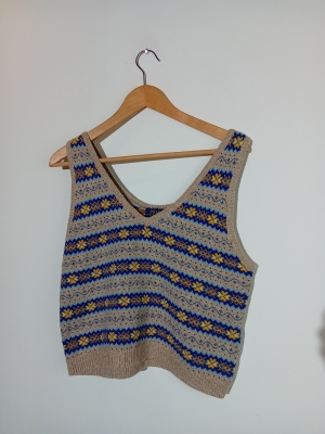 Debardeur Maille Fair Isle Polo Ralph Lauren L