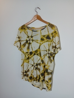 T-shirt Lin Tie-dye Majestic Filatures