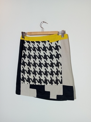 Jupe Courte Graphique Pied-de-poule Turbowear