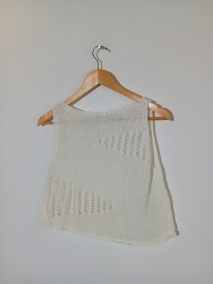 Débardeur En Maille De Lin Sarah Pacini
