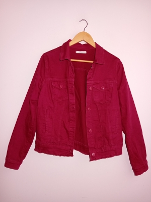 Veste En Jean Framboise