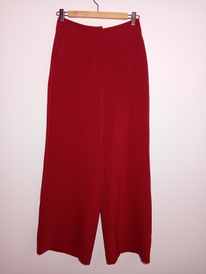 Pantalon Large Fluide Rouge Vero Moda Xs