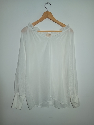 Blouse Fluide Blanche Garconne S