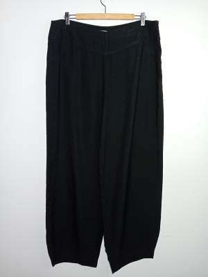 Pantalon Large Noir Sarah Pacini