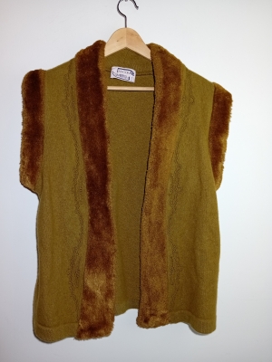 Gilet Sans Manches Moutarde L