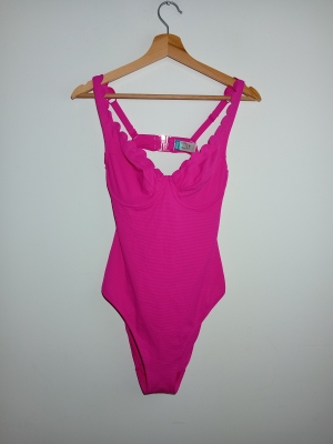 Maillot De Bain Une Pièce Rose Fuchsia Panache