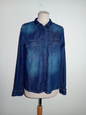 Chemise En Jean Ikks Détails Lacés