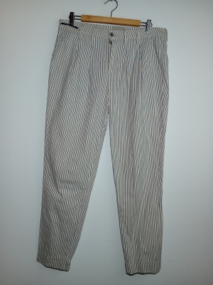 Pantalon Droit Rayures Teleria Zed