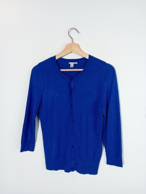Cardigan Halogen Bleu Roi