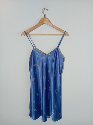 Nuisette Satinée Bleue Etam