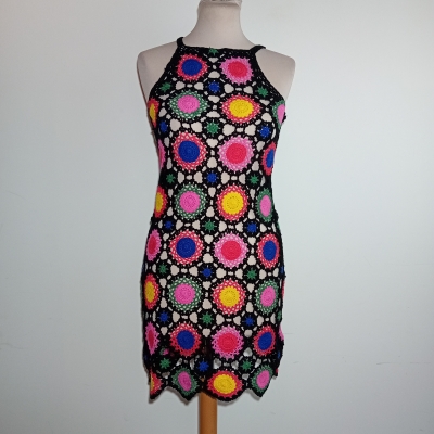 Robe Courte Crochet H&m Coachella