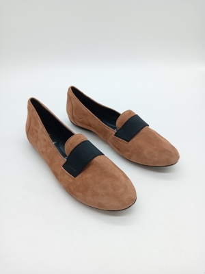 Mocassins Daim Marron Geox Respira 39.5