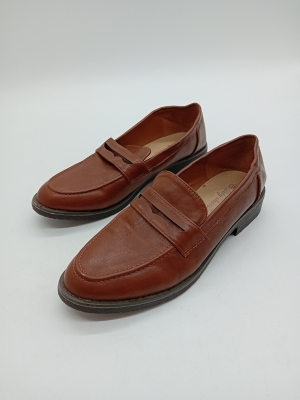 Mocassins &Agrave; Plateau Marron Lily Shoes