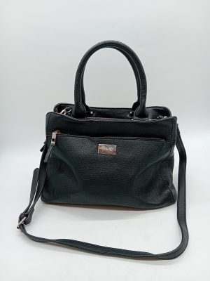 Sac A Main Noir Graine Paco Martinez