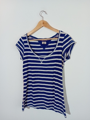 T-shirt Marini&egrave;re Hilfiger Denim M